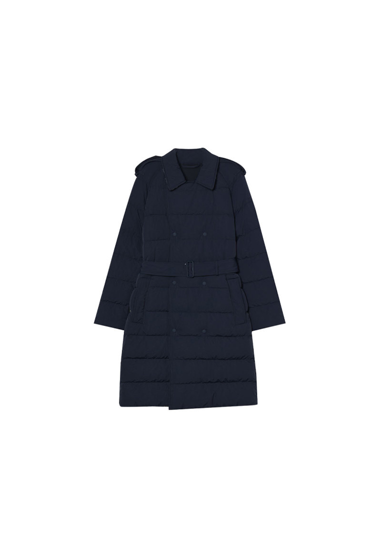 Burberry Ladies' Down Jacket in Navy Blue 80979851