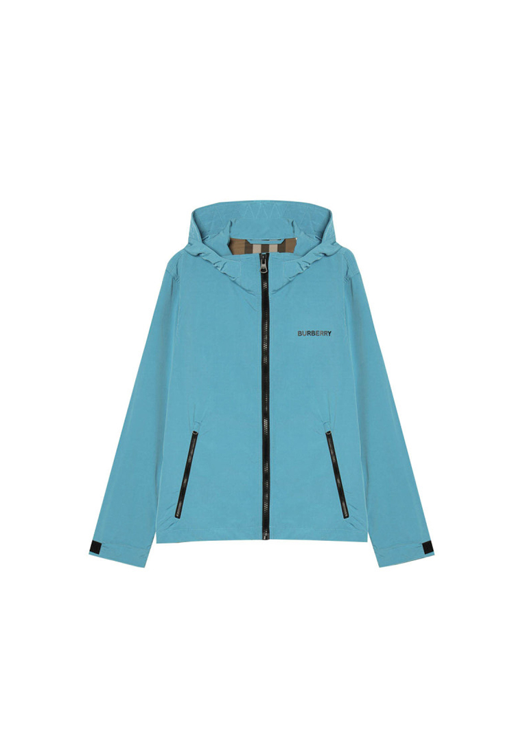 Burberry Men's Coat Peacock Turquoise 81213661