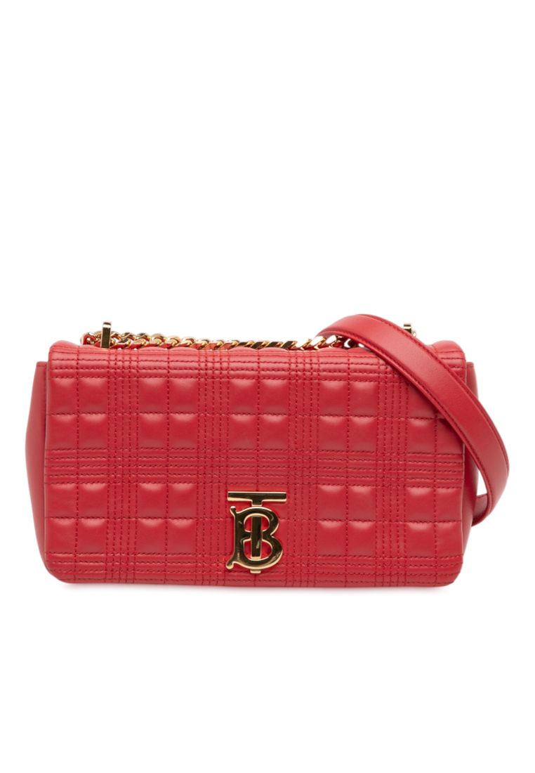 BURBERRY Pre-Loved Burberry Small Quilted Lambskin Lola Crossbody