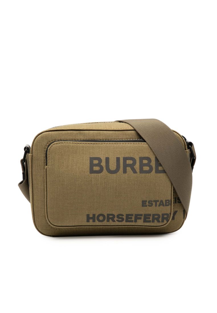 BURBERRY Pre-Loved Burberry Canvas Paddy Crossbody