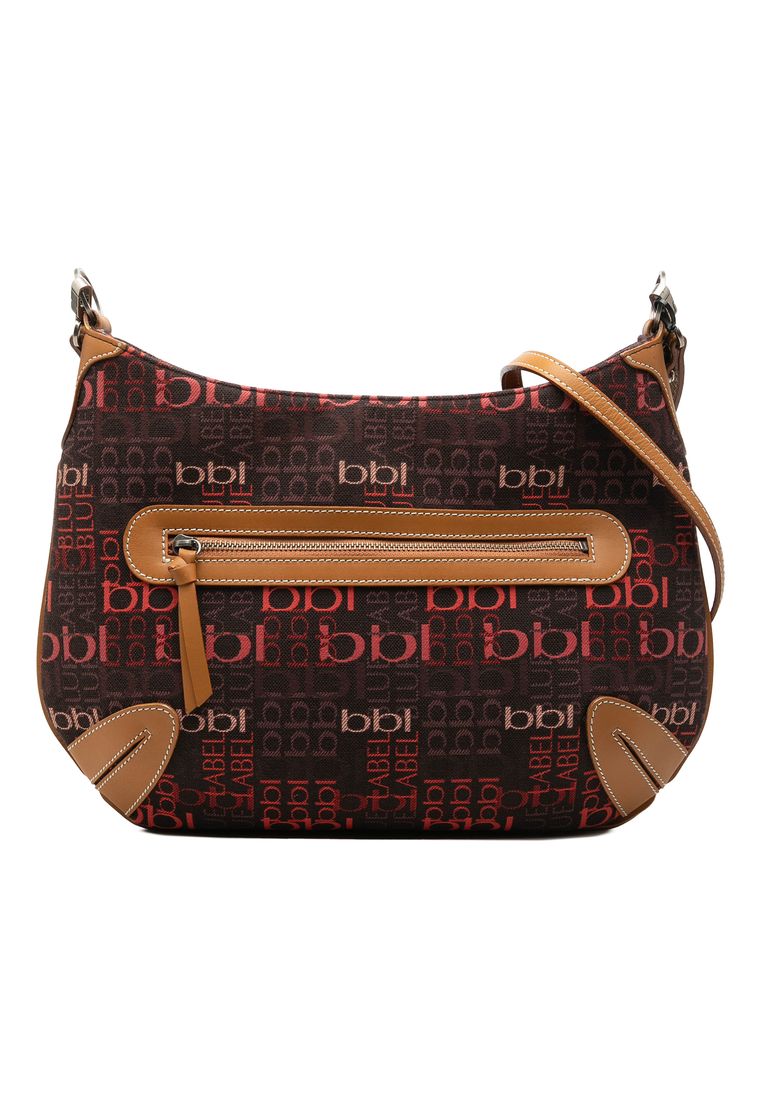 BURBERRY Pre-Loved Burberry Canvas Blue Label Crossbody