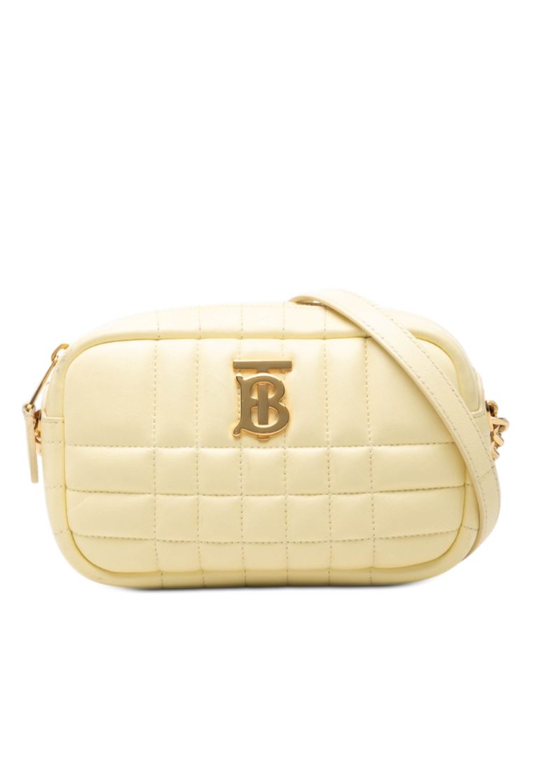 Burberry Pre-Loved Burberry Mini Quilted Lambskin Lola Camera Bag