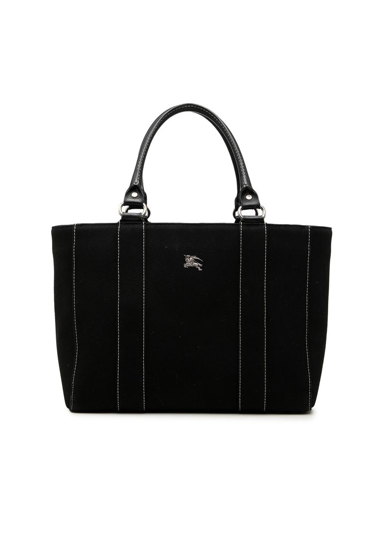 BURBERRY Pre-Loved Burberry Canvas Tote
