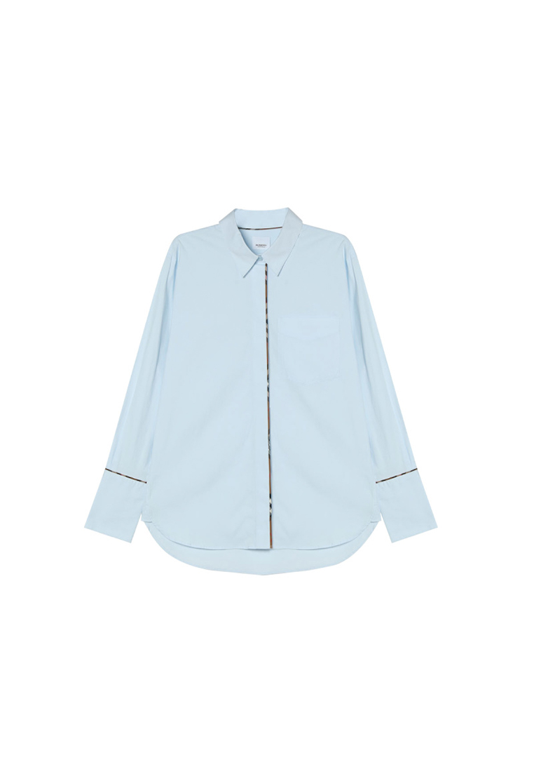 BURBERRY Women's Shirts Light in Blue 80913751