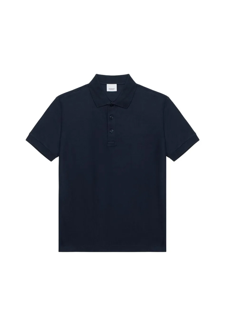 BURBERRY Men's Short Sleeved POLO Navy in Blue 80922701