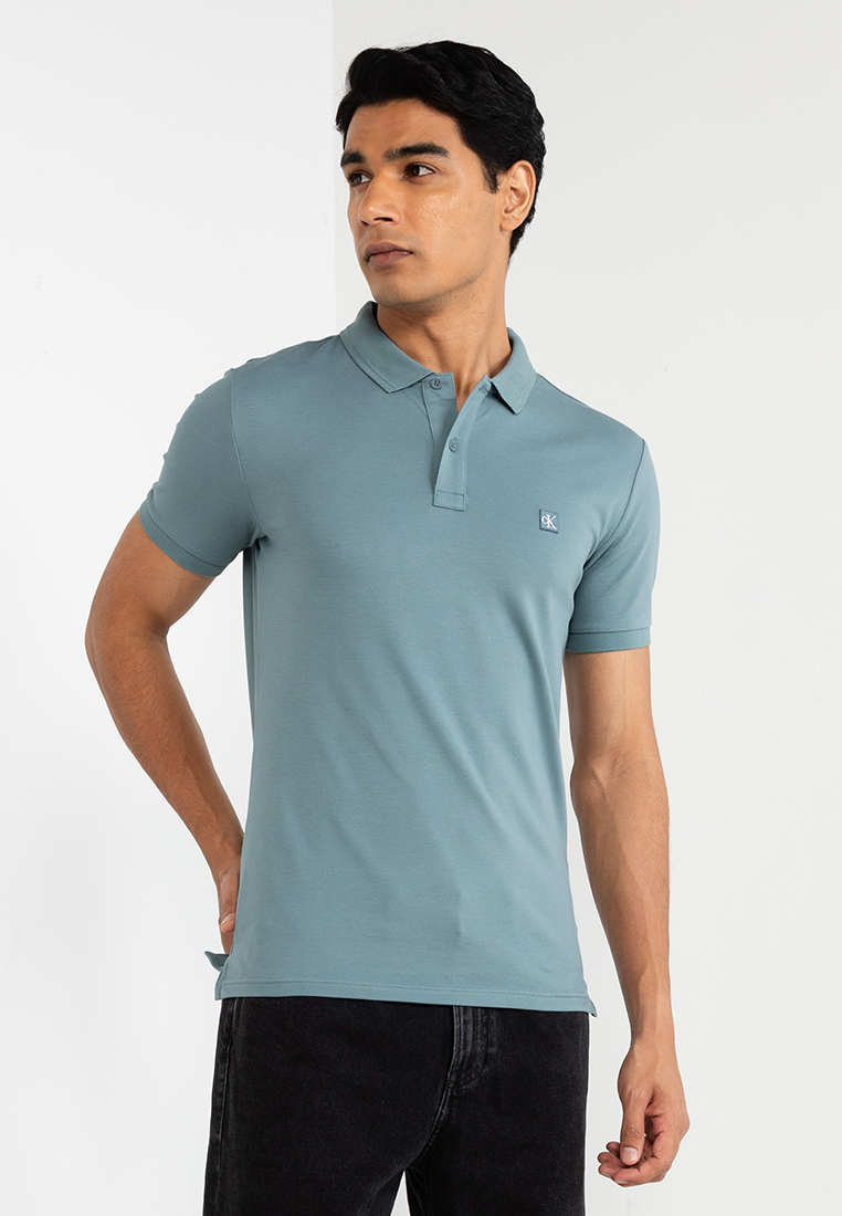 Calvin Klein Slim CK Badge Polo Shirt - Calvin Klein Jeans