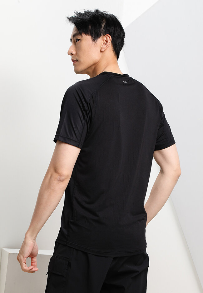 calvin klein mens black t shirt