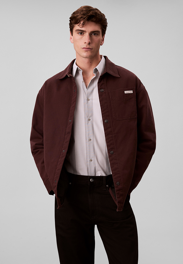 Calvin Klein 90S Padded Java Overshirt - Calvin Klein Jeans