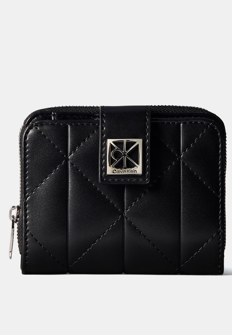 Calvin Klein Quilted RFID Emblem Logo Wallet - Calvin Klein Jeans
