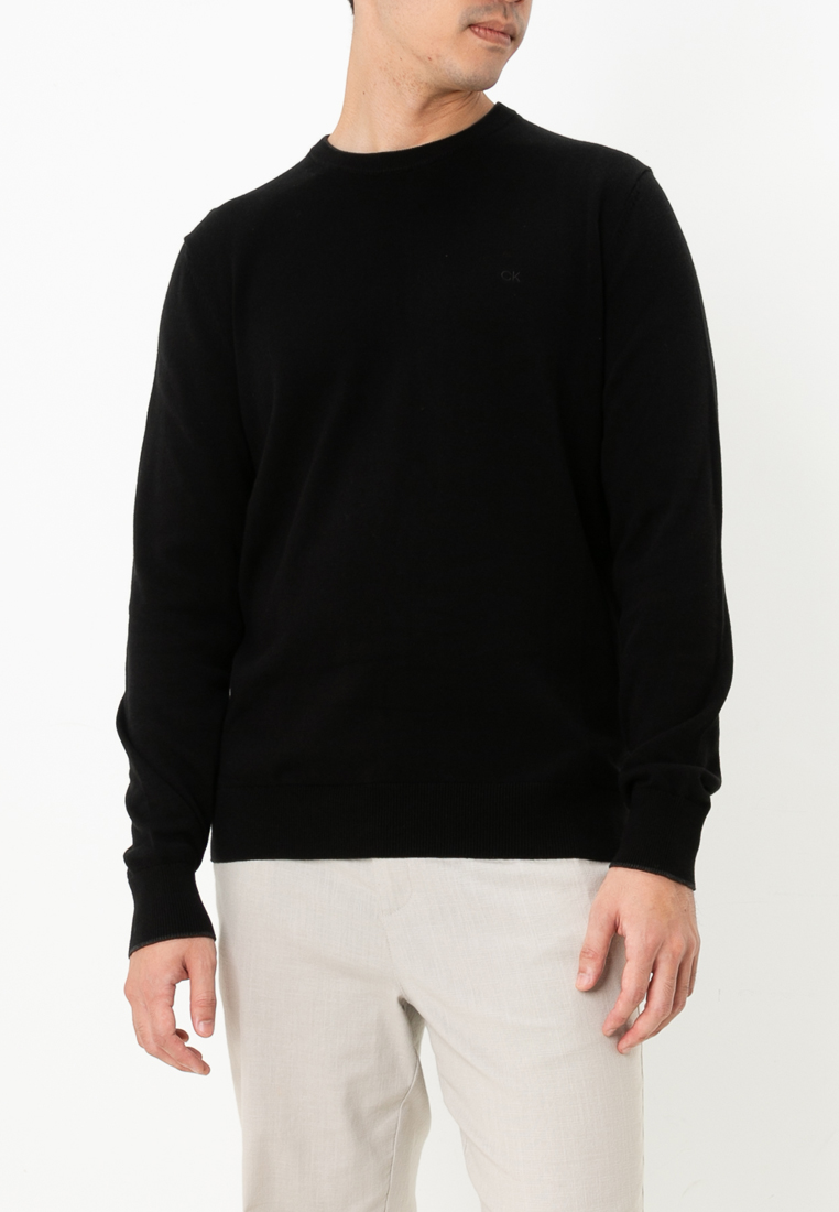Calvin Klein Hallmark Cotton Crew Sweater - Calvin Klein Jeans