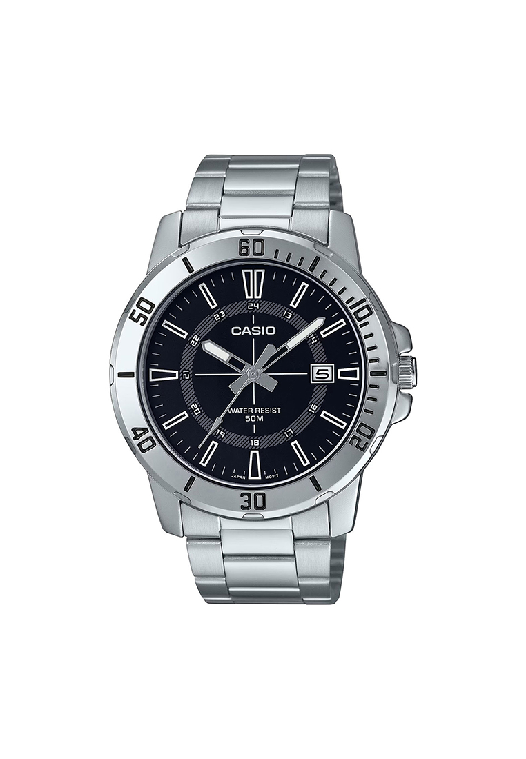 CASIO MTP-VD01D-1CV Men's Stainless Steel Analog Watch