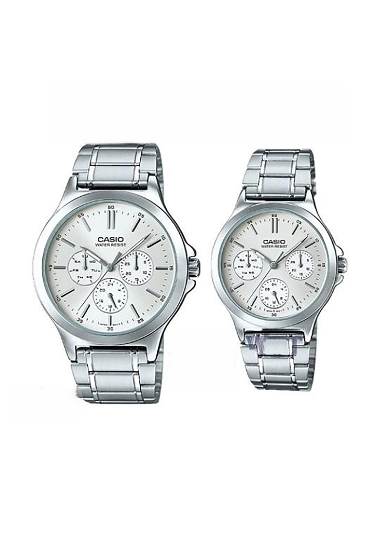 CASIO Watch For Couple MTP/LTP-V300D-7A
