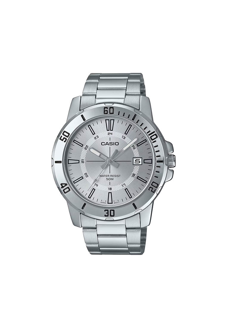 CASIO MTP-VD01D-7CV Men's Stainless Steel Analog Watch