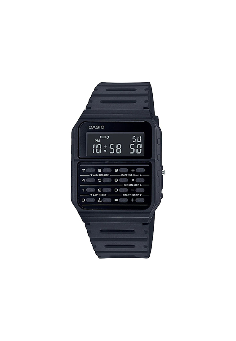 CASIO Men's Digital CA-53WF-1BDF Calculator Databank Watch