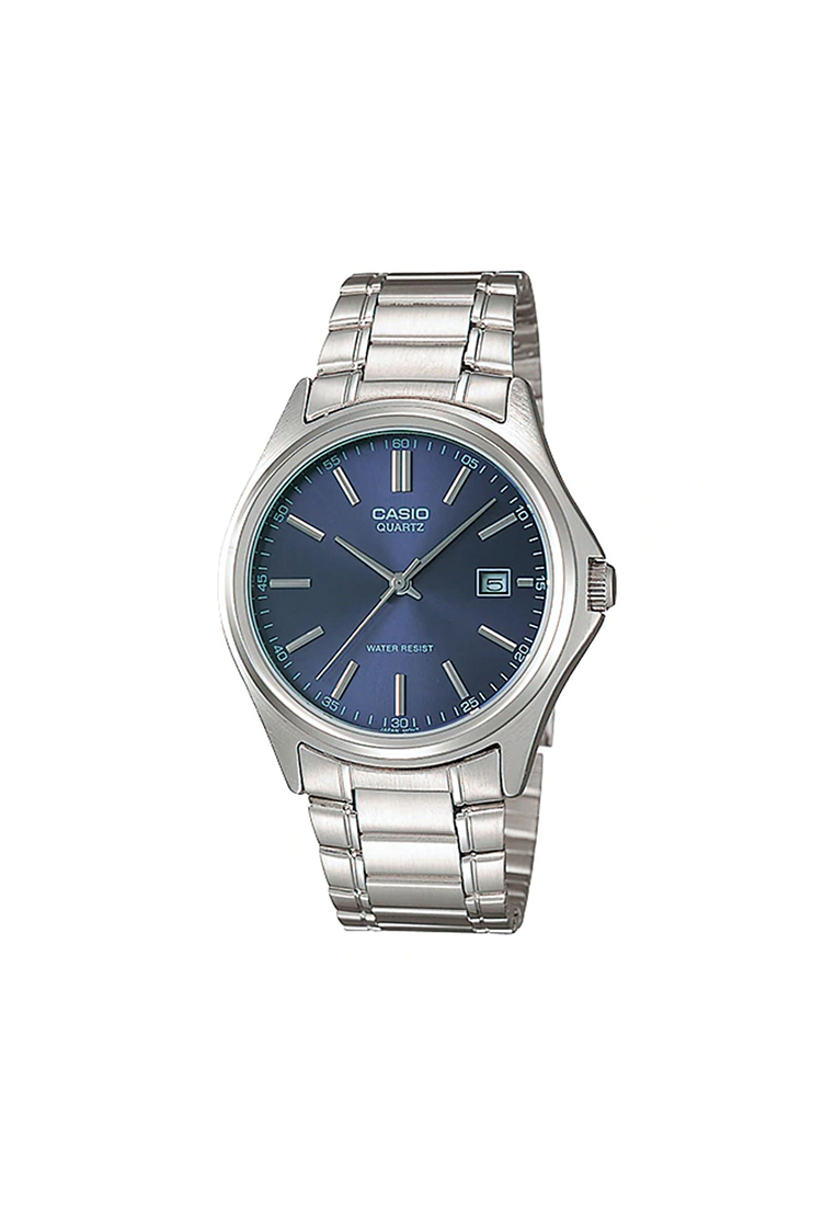 CASIO Men Analog Watch MTP-1183A-2A Silver Stainless Steel Strap