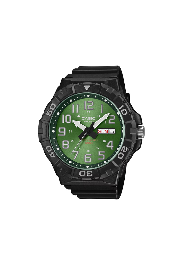 CASIO MRW-210H-3BV Men Analog Watch Black Resin Band
