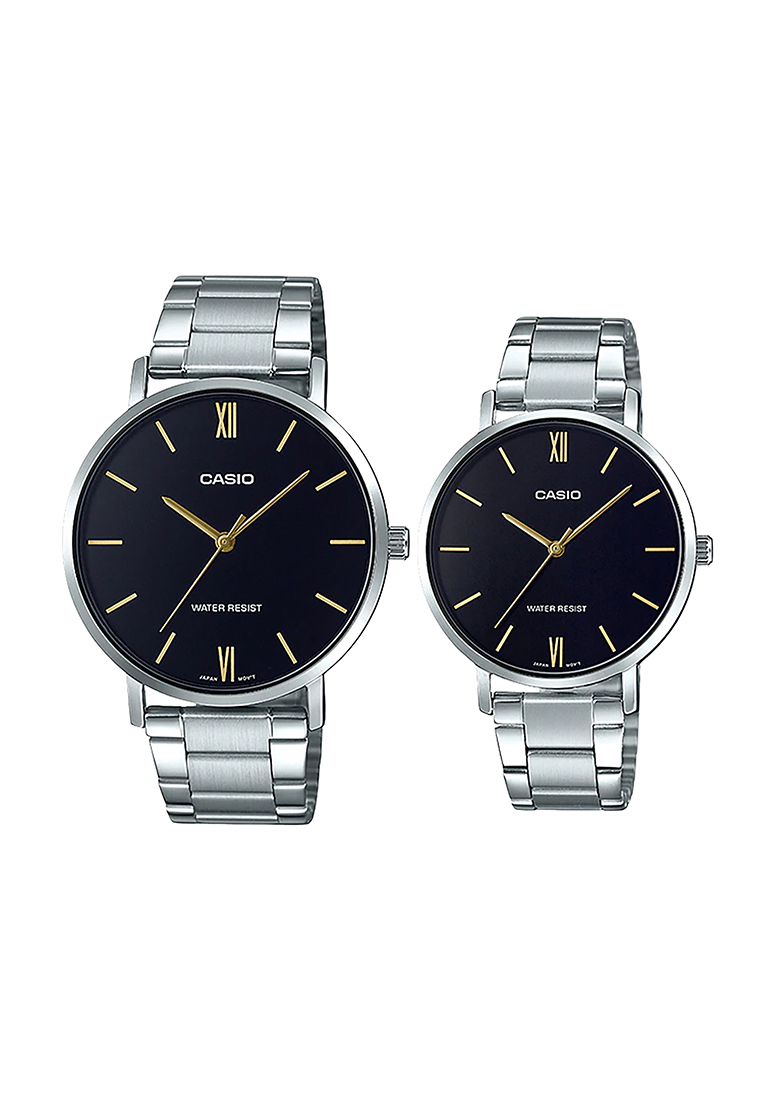 Casio Couple Watch MTP/LTP-VT01D-1B