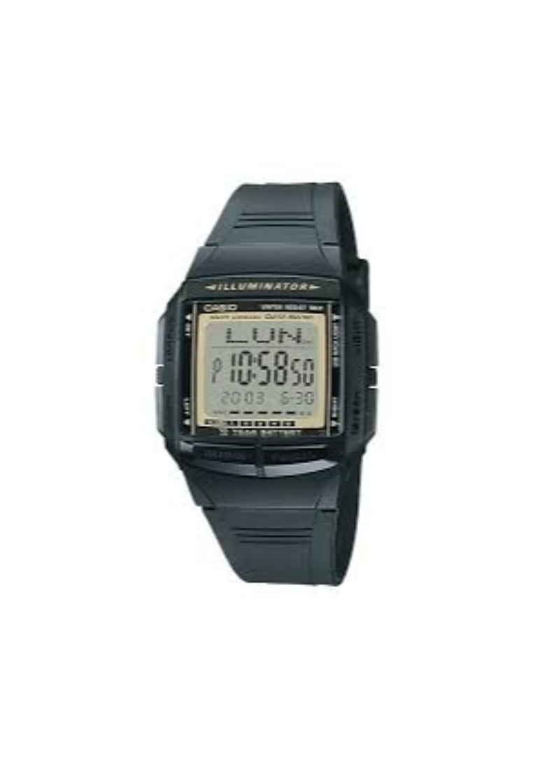 Casio Watches Men's Digital Watch DB-36-9AV Black Resin Band Databank Watch