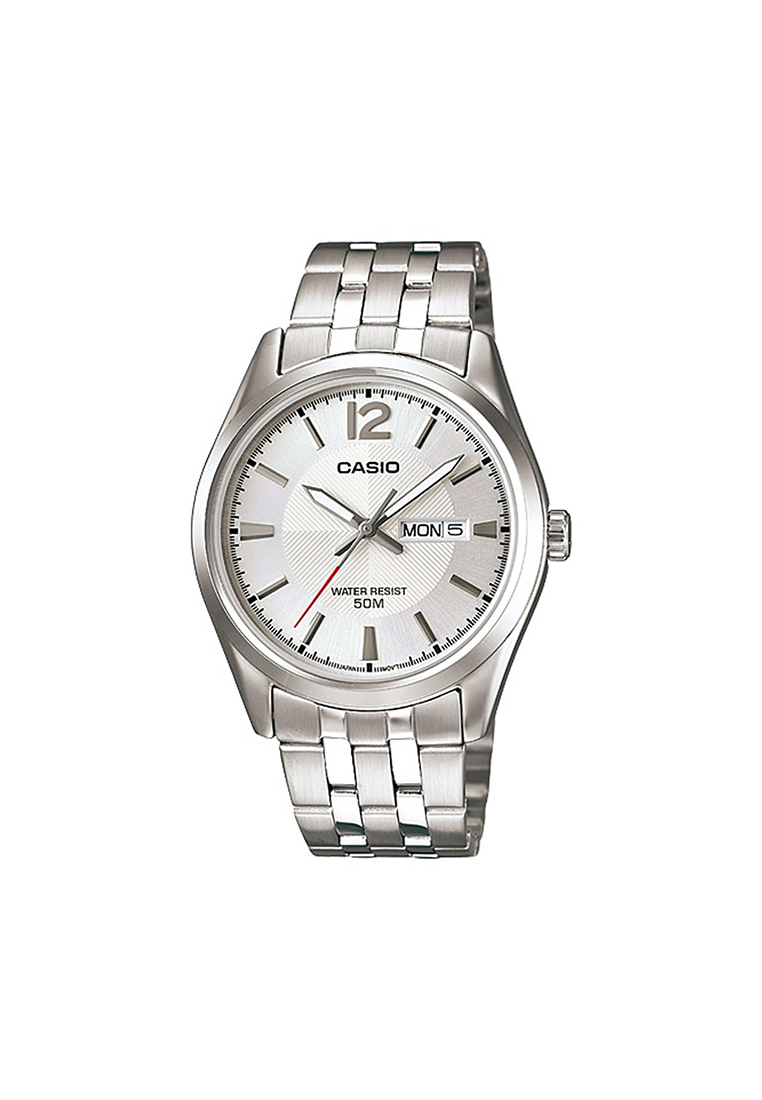 Casio Watches Men's Analog Watch MTP-1335D-7AV Stainless Steel Band Casual Watch