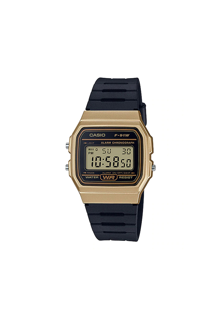 Casio Watches Men's Digital F-91WM-9A Black Resin Band Casual Watch