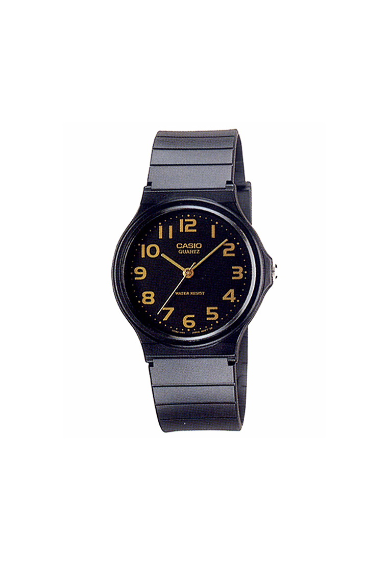 Casio Watches Men's Analog MQ-24-1B2 Black Resin Band Casual Watch