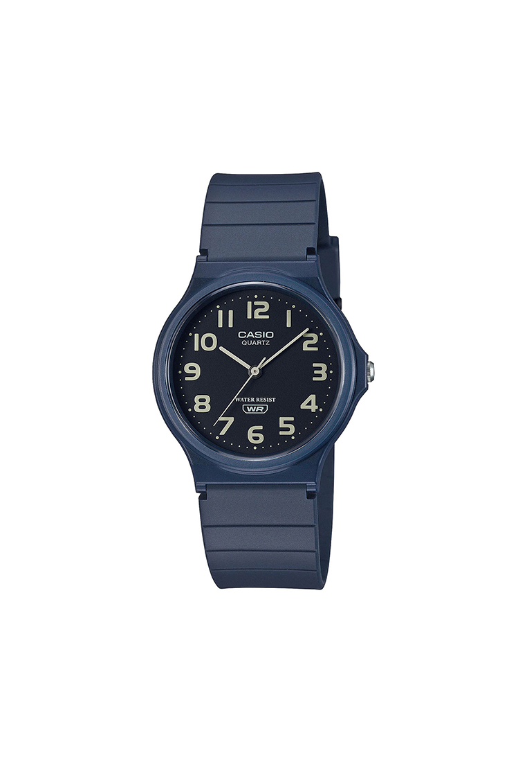 Casio Watches Men's Analog Watch MQ-24UC-2B Blue Resin Band