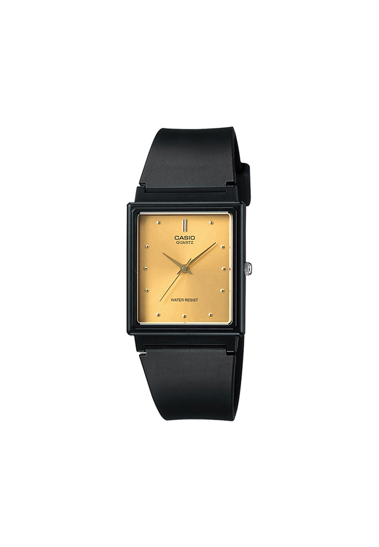 Casio Watches Men's Analog Watch MQ-38-9A Black Resin Band Casual Watch