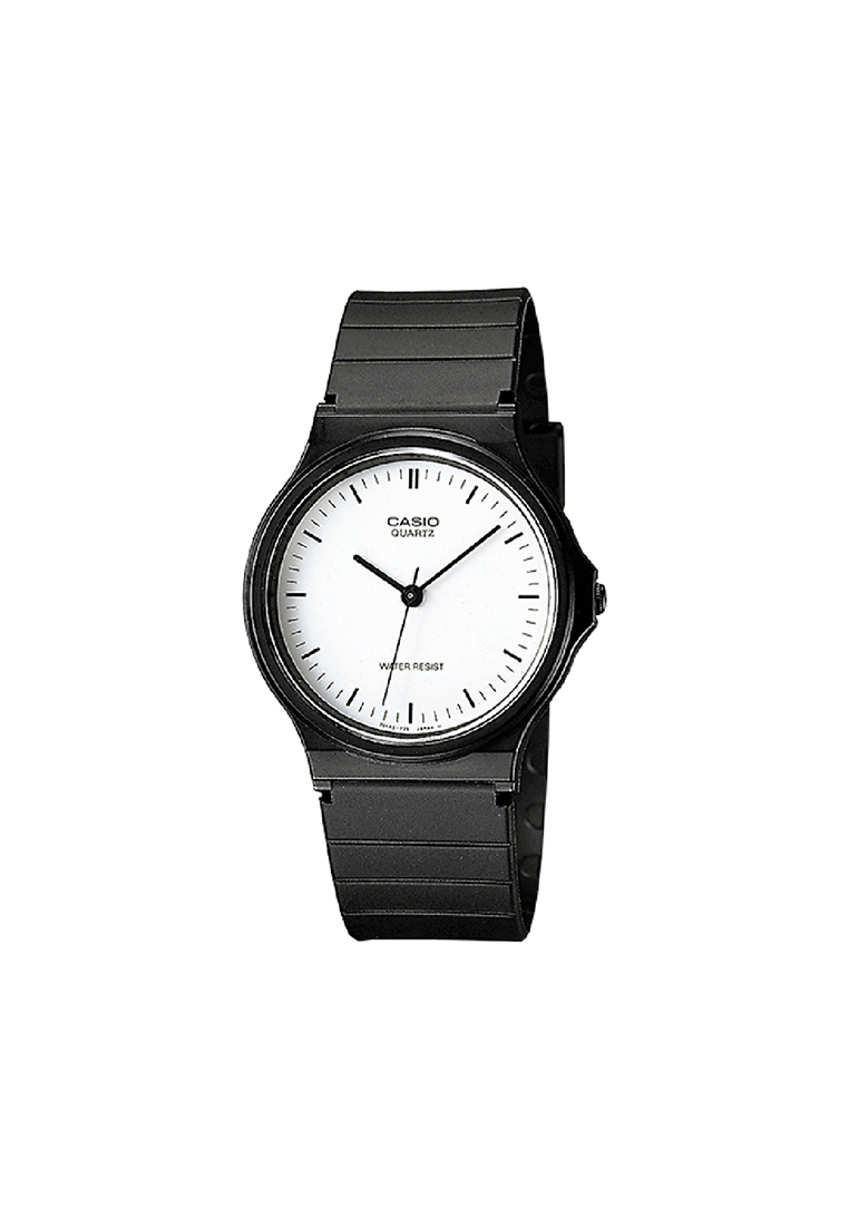 Casio Watches Men's Analog MQ-24-7E Black Resin Band Casual Watch