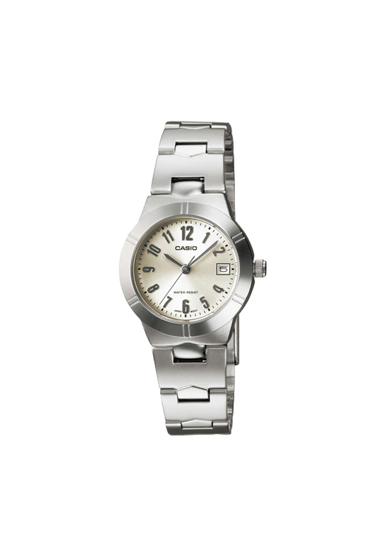 Casio Watches Women's Analog LTP-1241D-7A2 Stainless Steel Band Casual Watch