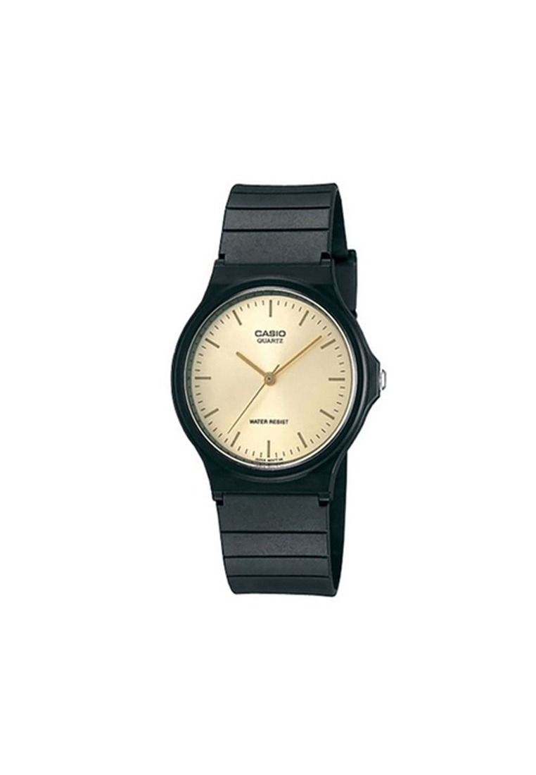 Casio Watches Men's Analog Watch MQ-24-9EL Black Resin Band Casual Watch