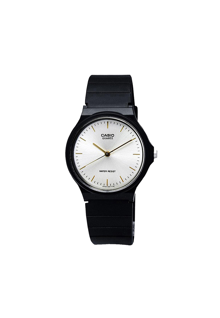 Casio Watches Men's Analog MQ-24-7E2 Black Resin Band Casual Watch