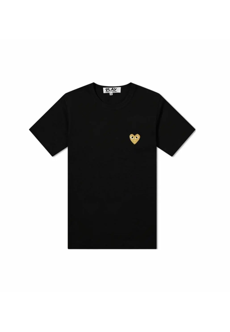 CDG Play Men's Short sleeved T-shirt in Black AX-T216-051-1