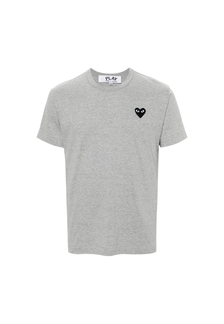 CDG Play Men's short sleeved T-shirt in gray AX-T076-051