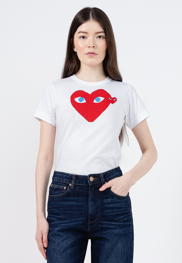 CDG Play Big Red Heart T-Shirt