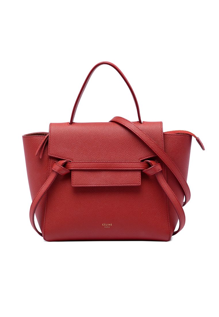 CELINE Pre-Loved Celine Nano Grained Calfskin Belt Bag