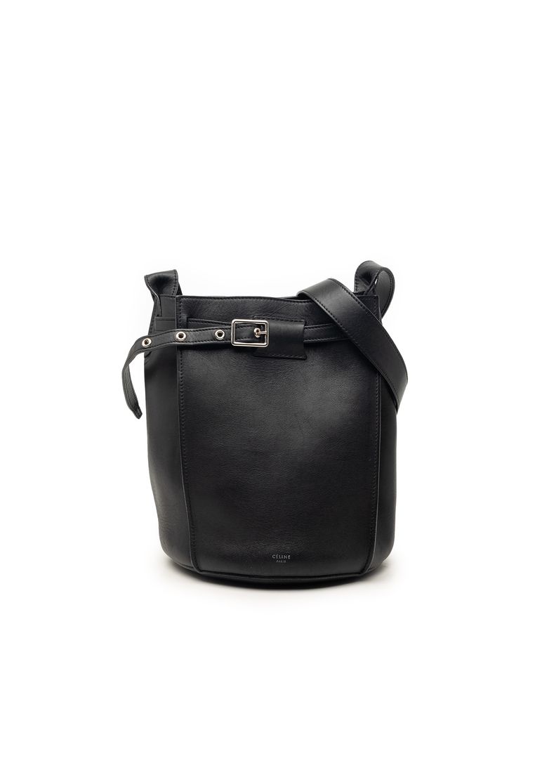 CELINE Pre-Loved Celine Nano Leather Big Bag Bucket Crossbody