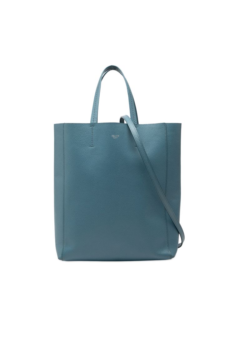 CELINE Pre-Loved Celine Small Grained Calfskin Vertical Cabas Satchel