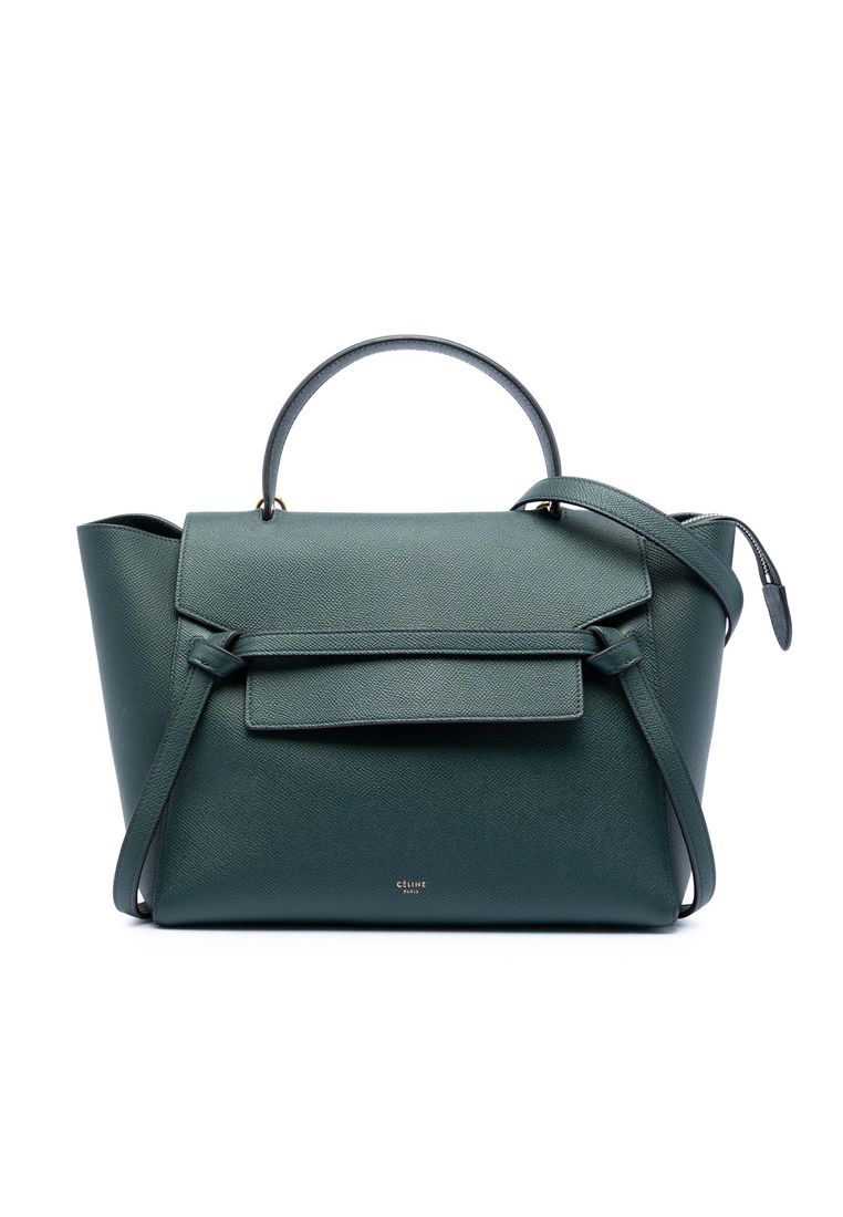CELINE Pre-Loved Celine Mini Grained Calfskin Belt Bag