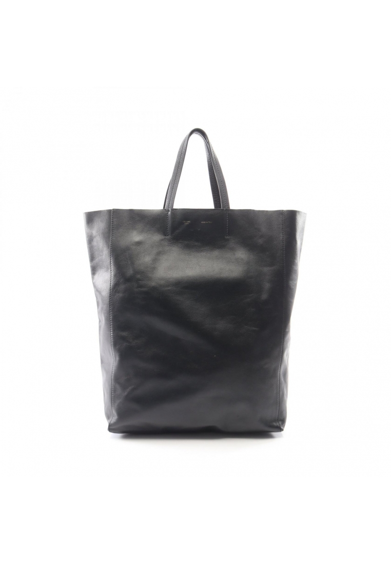 CELINE Pre-Loved Celine Vertical Hippopotamus Handbag tote bag leather black