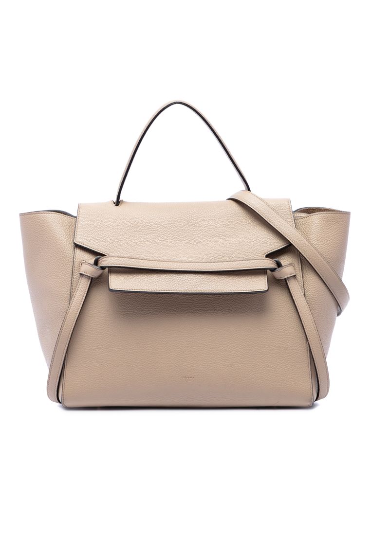CELINE Pre-Loved Celine Mini Leather Belt Satchel