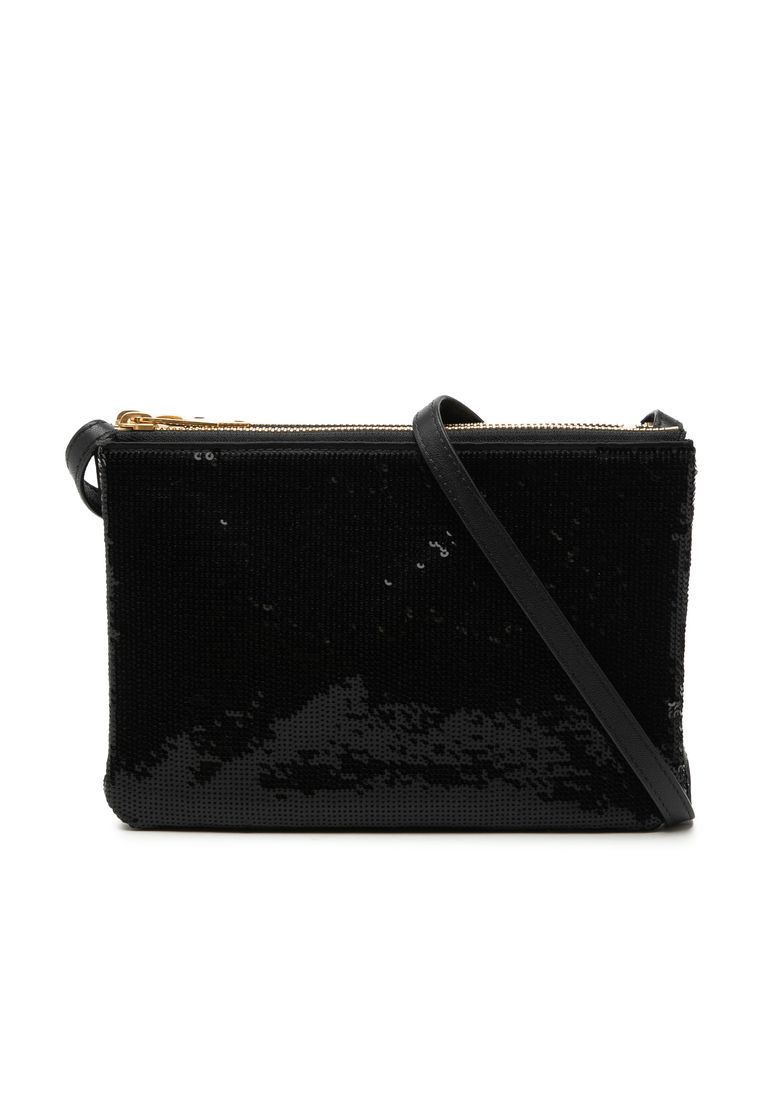 CELINE Pre-Loved Celine Small Sequin Trio Crossbody