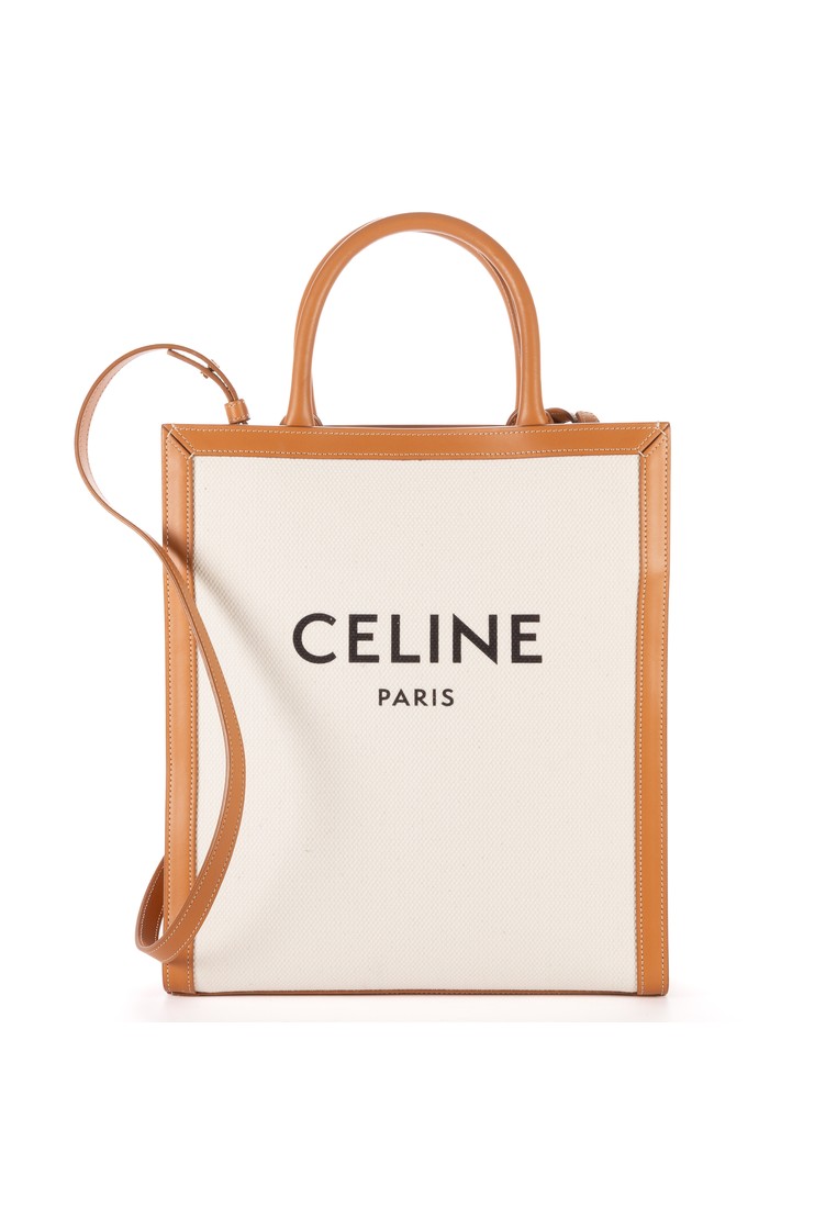 CELINE Pre-Loved Small Vertical Cabas Tote