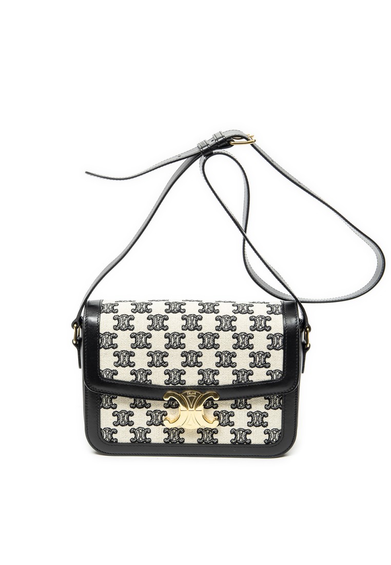 Celine Pre-Loved Classique Triomphe Crossbody