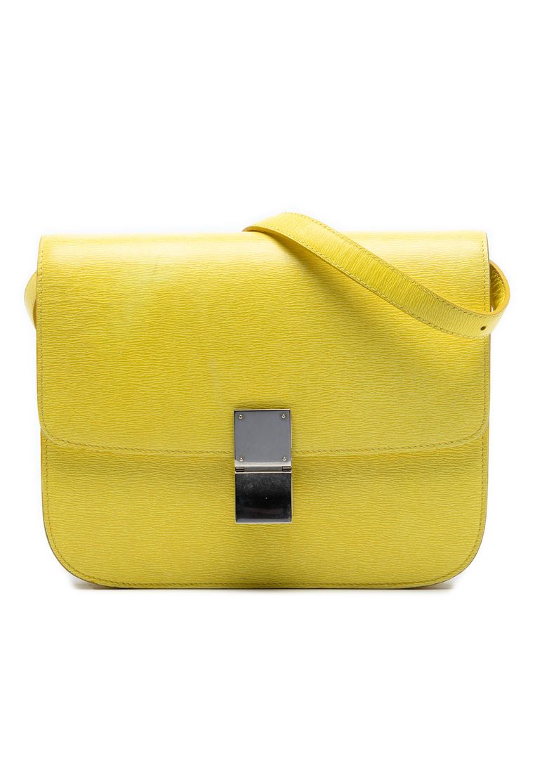 CELINE Pre-Loved Celine Medium Calfskin Classic Box