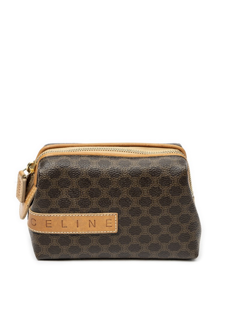 CELINE Pre-Loved Mini Frame Cosmetic Pouch
