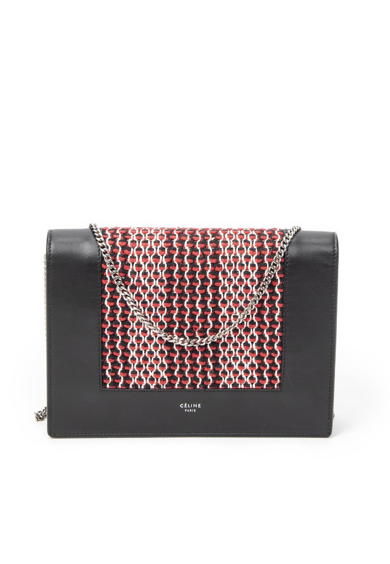 CELINE Pre-Loved Frame Evening Clutch