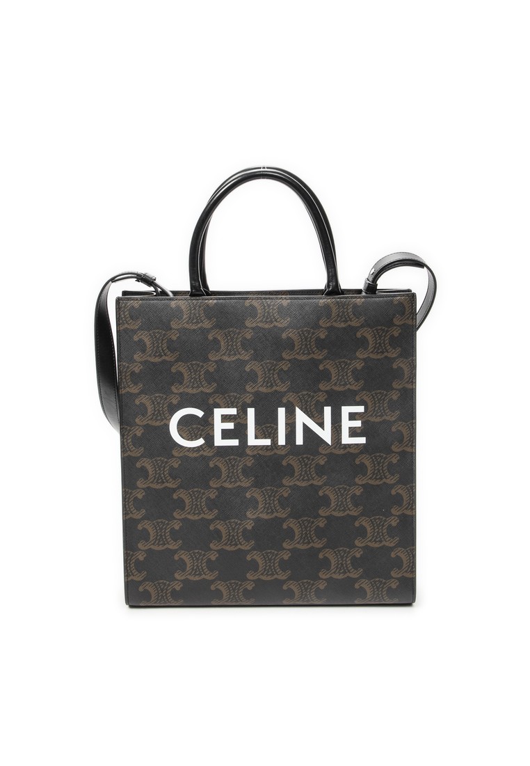 CELINE Pre-Loved Medium Vertical Cabas Tote