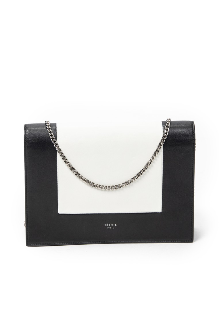 CELINE Pre-Loved Frame Evening Clutch