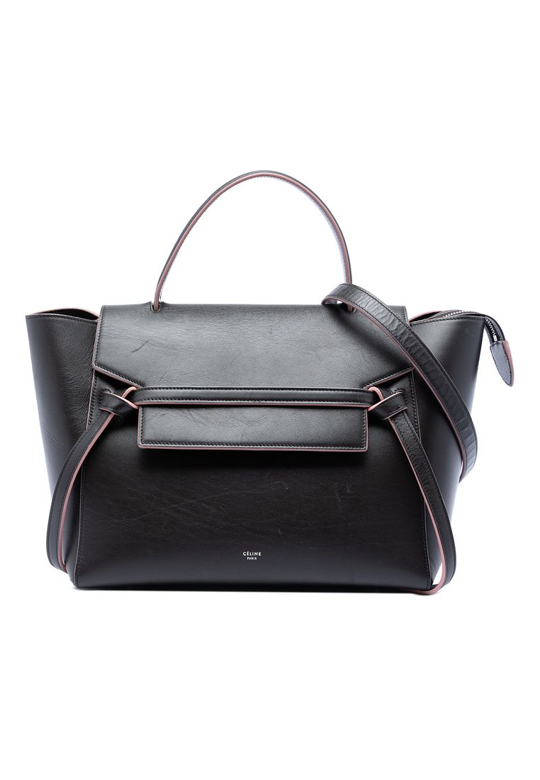 CELINE Pre-Loved Celine Mini Smooth Calfskin Belt Bag