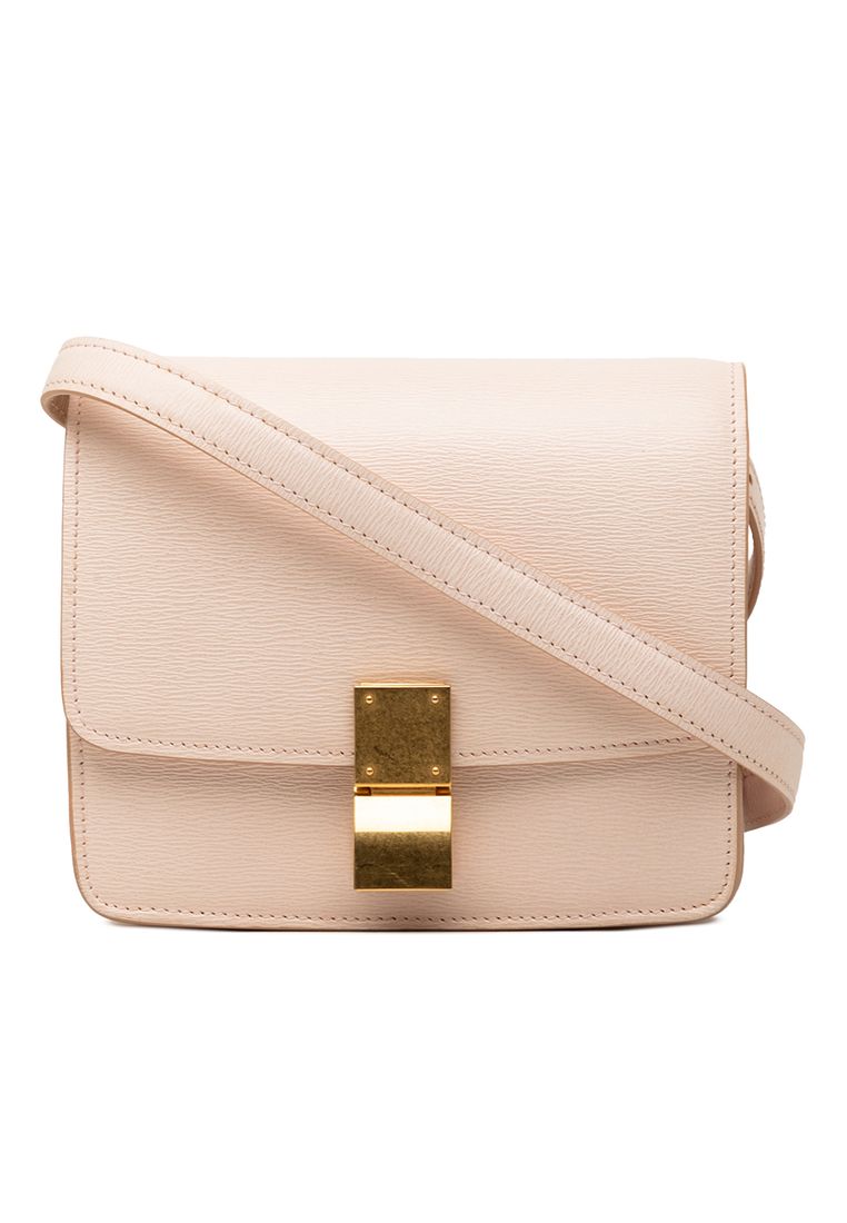 Celine Pre-Loved Celine Small Calfskin Classic Box